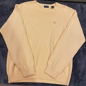 Yellow Izod Knitted Sweater
